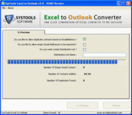 Export Excel to Outlook screenshot